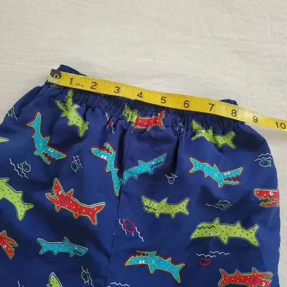 Vintage Shark Swim Trunks 4t - Picture 6 of 8
